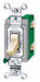 Wall Switch Ivory 30A Back Side SnglPole