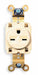 Recept Ivory 15 A 2P3W Back Side 1PK