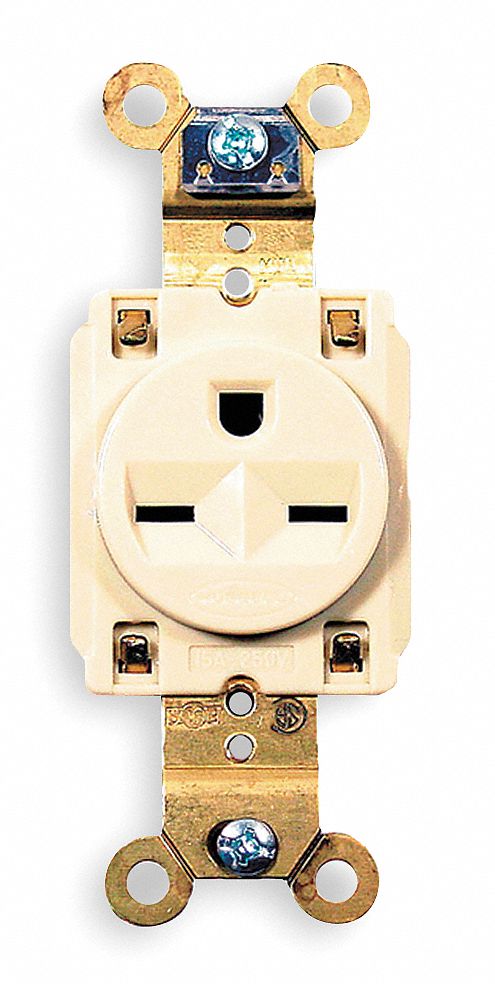 Recept Ivory 15 A 2P3W Back Side 1PK