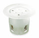 Flanged Recept White 15 A 2P3W Back 1PK
