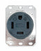 Receptacle Blk 125/250V AC 60 A 14-60R