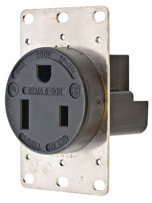 Recept Black 50 A 2P3W Back Side 1PK