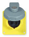 WT Pn Slv Rec Blue 20A 2Pl Single 125VAC