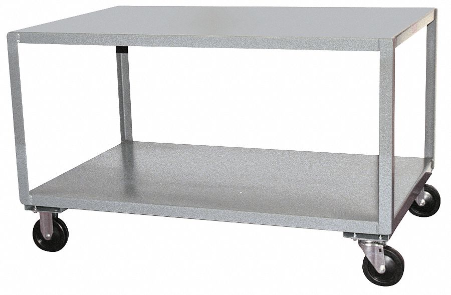 Mobile Table 1200 lb 37 in L 25 in W
