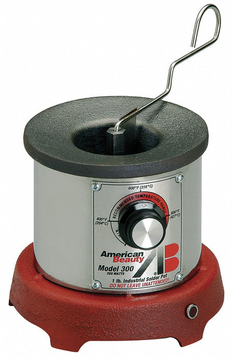 AMERICAN BEAUTY 320W Round Solder Pot