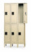 E1578 Wrdrb Lckr 2x3Lckr Sand 78 x45 x18 Assm