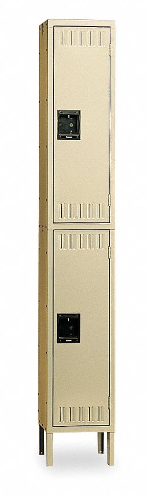 E1576 Wrdrb Lckr 2x1Lckr Sand 78 x15 x18 Assm
