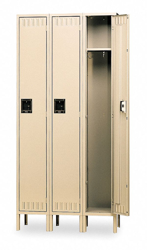 F0446 Wrdrb Lckr 1x3Lckr Sand 78 x36 x18 Assm