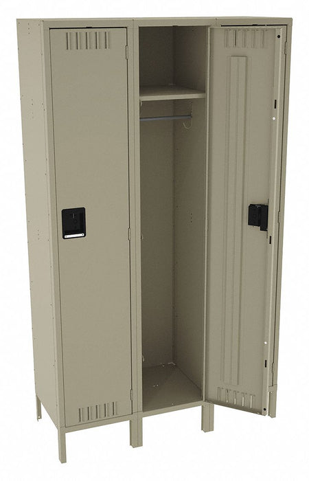 E1574 Wrdrb Lckr 1x3Lckr Sand 78 x45 x18 Assm