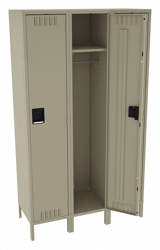 E1574 Wrdrb Lckr 1x3Lckr Sand 78 x45 x18 Assm