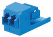 Adapter Singlemode Duplex LC Fiber Blue
