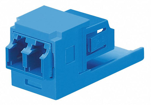 Adapter Singlemode Duplex LC Fiber Blue