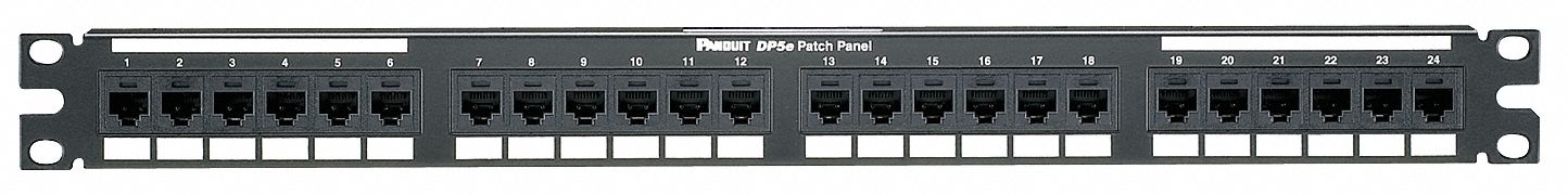 Patch Panel Cat 6 Rack Mt 24 Port