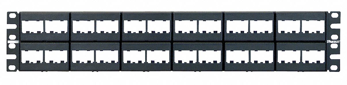 Patch Panel Mini-Com Rack Mt 48 Port