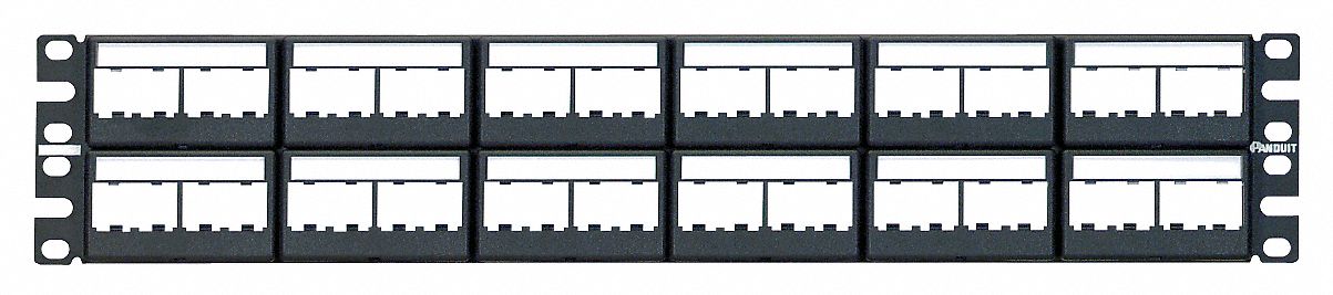 Patch Panel Mini-Com Rack Mt 48 Port