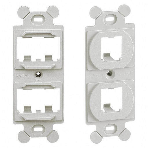 106 Module Frame Mini Com 4 Port Off Wht