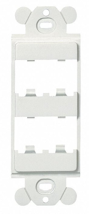 GFCI Module Frame Mini Com 4 Port White
