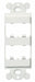 GFCI Module Frame Mini Com 4 Port White