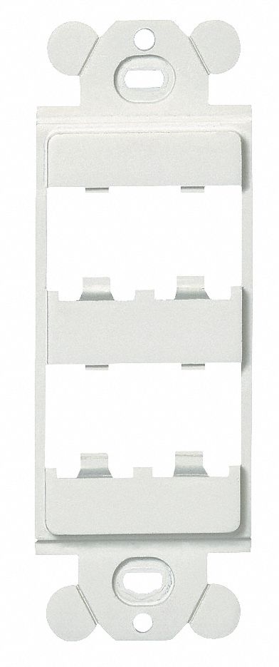 GFCI Module Frame Mini Com 4 Port White