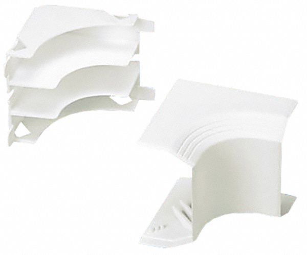 Inside Corner Off White PVC Elbows