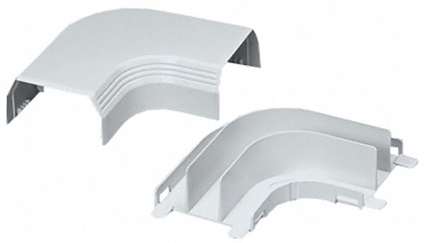Right Angle Off White PVC Elbows