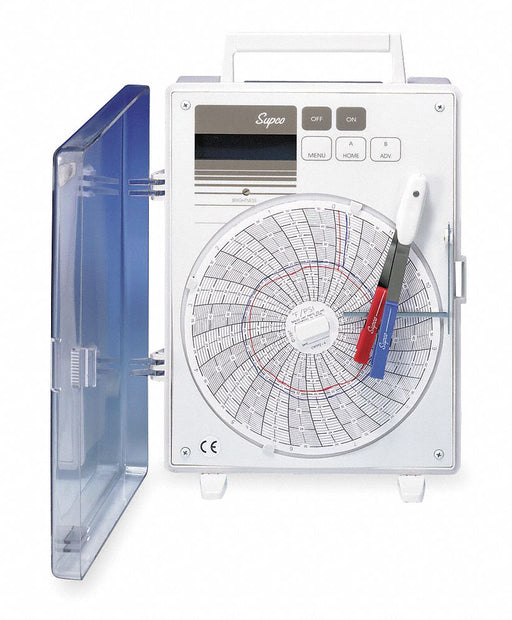 CircChart Recorder 6in Dia 1.5hr/31day