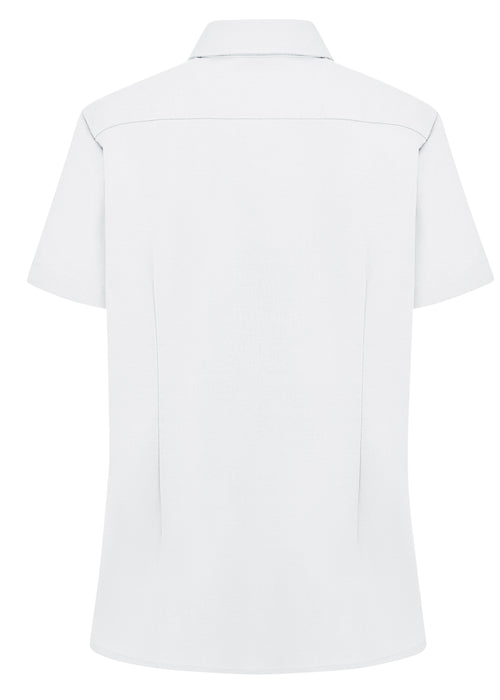 Women's Short-Sleeve Stretch Oxford Shirt
