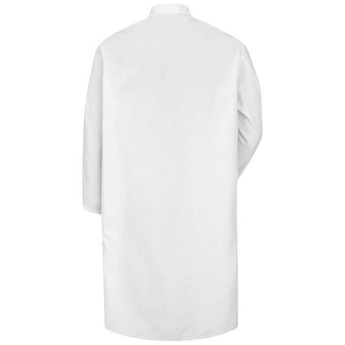 Snap-Front Spun Polyester Butcher Coat