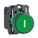H7075 FlushPushButtonOperator NonIllum Grn 1NO