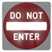 LED Traffic Sign Red Solar