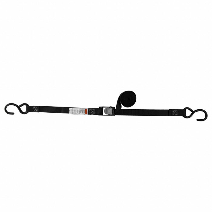 M6921 Tie Down Strap S-Hook Black