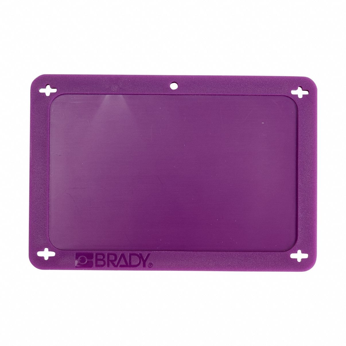 Blank Tags Purple 3.1875 in H