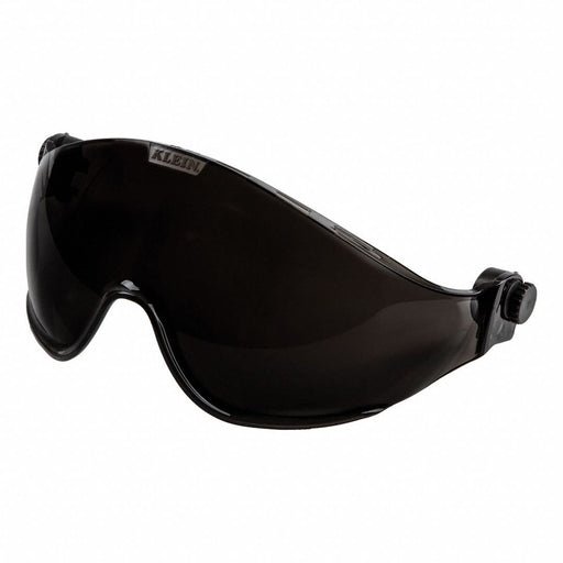 Hard Hat Visor Gray Polycarbonate