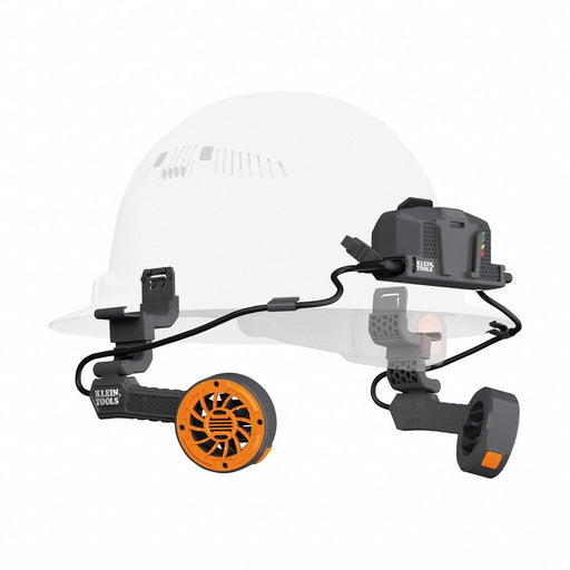 Hard Hat Cooling Fan Gray/Orange