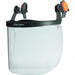 Face Shield Full Brim Hard Hat Clear