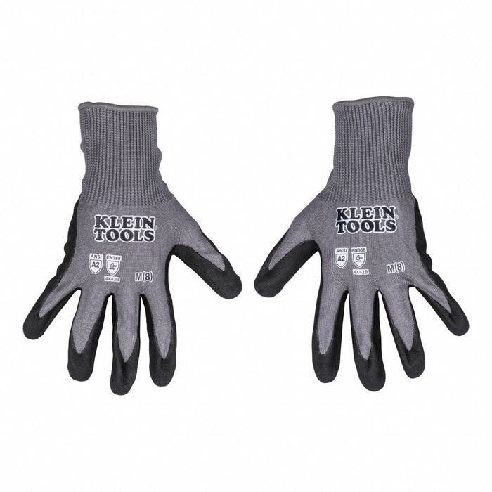 Knit Dipped Gloves Cut Level A2 S PK2