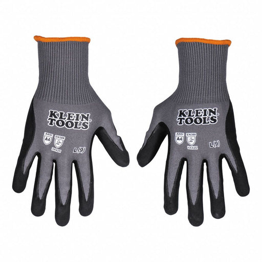 Knit Dipped Gloves Cut Level A4 M PK2