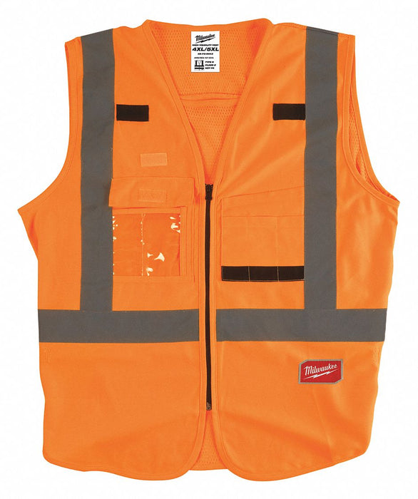 Safety Vest High Visibility Orange