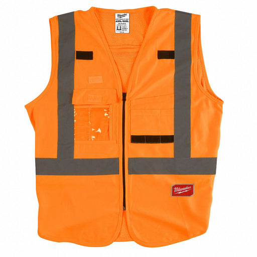 Safety Vest High Visibility Orange