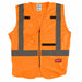 Safety Vest High Visibility Orange