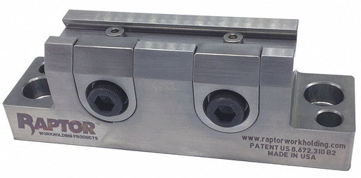 3/8 SS DOVETAIL FIXTURE - DOUBLE CLAMP