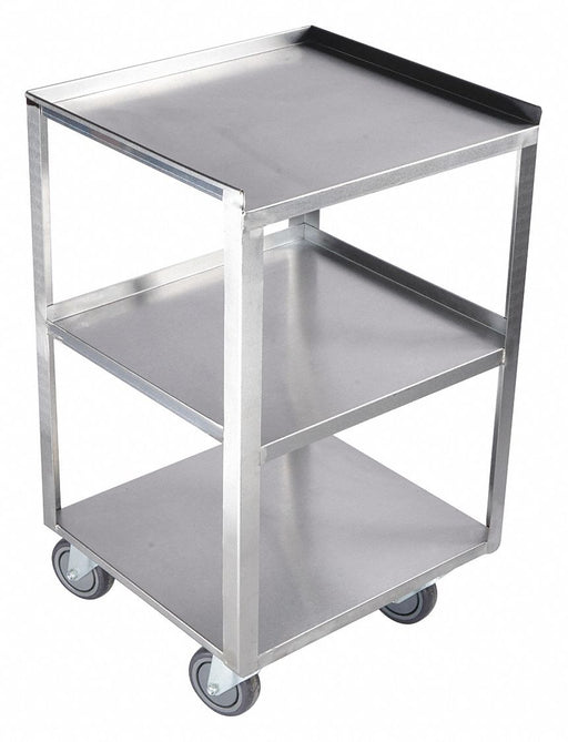 Utility Cart Assembled SS Silver