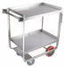 Utility Cart Assembled SS Silver