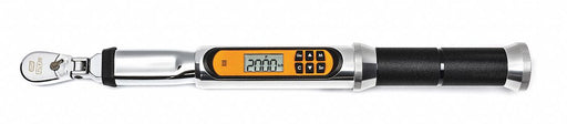 Torque Wrench Electronic 1/4 D w/ Angle
