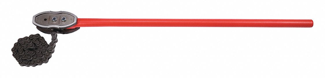Chain Pipe Wrench 27 in Overall Length