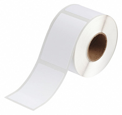 Pre-Cut Label Stock Roll White Matte