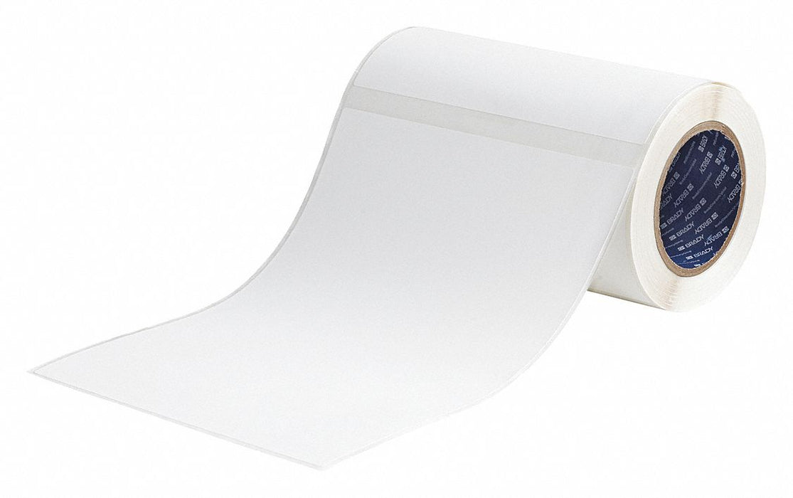 Pre-Cut Label Stock Roll White Matte