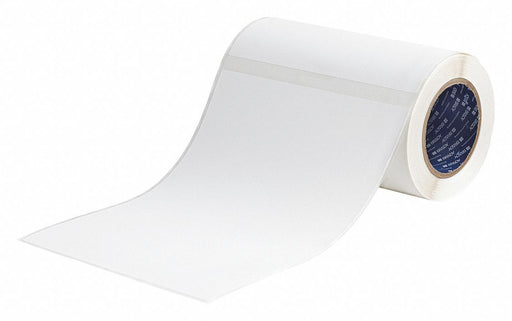 Pre-Cut Label Stock Roll White Matte