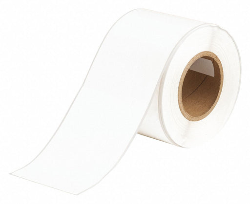 ContinuousLabelStock White Matte 4inW
