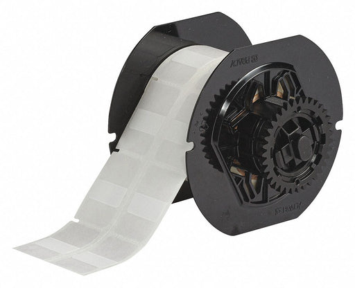 Wraparound Label White Vinyl 1 in W